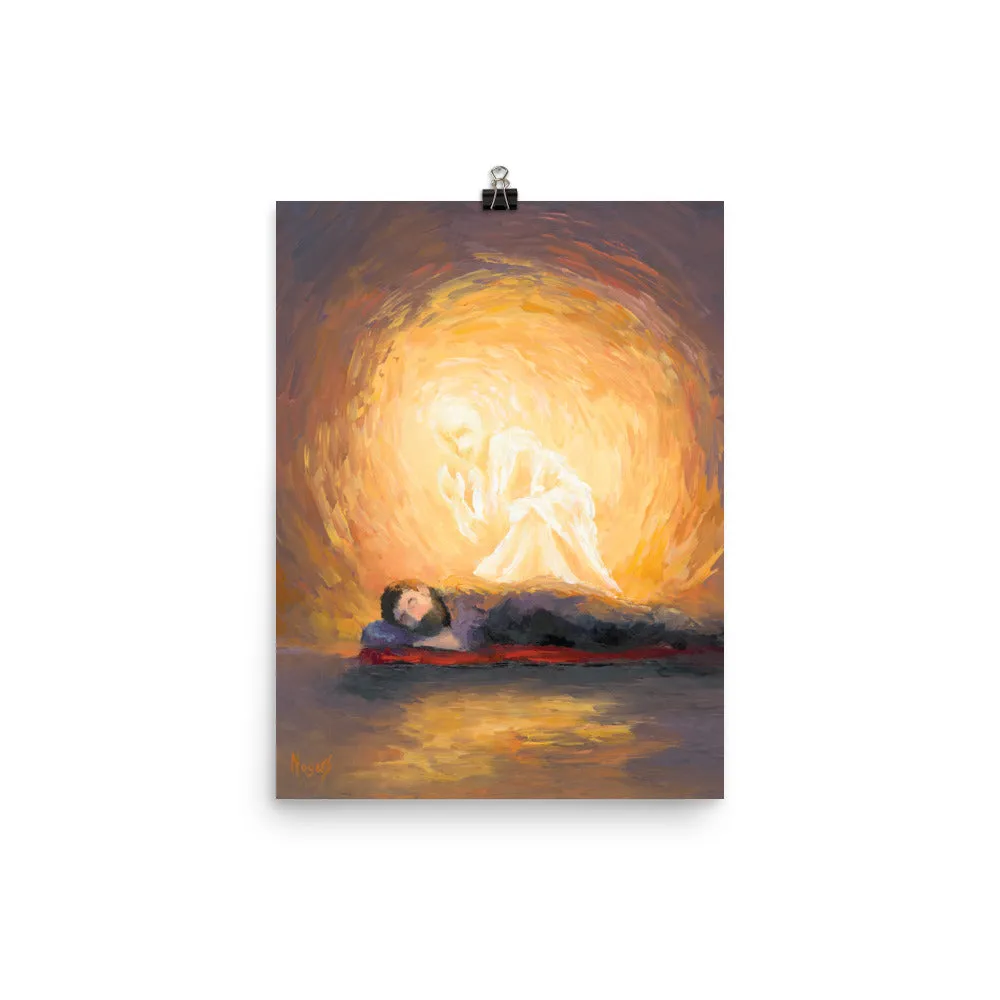 Rejoice! Art Prints: The Angel Visits Joseph - Image 2