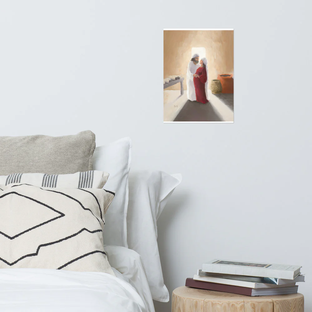 Rejoice! Art Prints: Zechariah and Elizabeth - Image 3