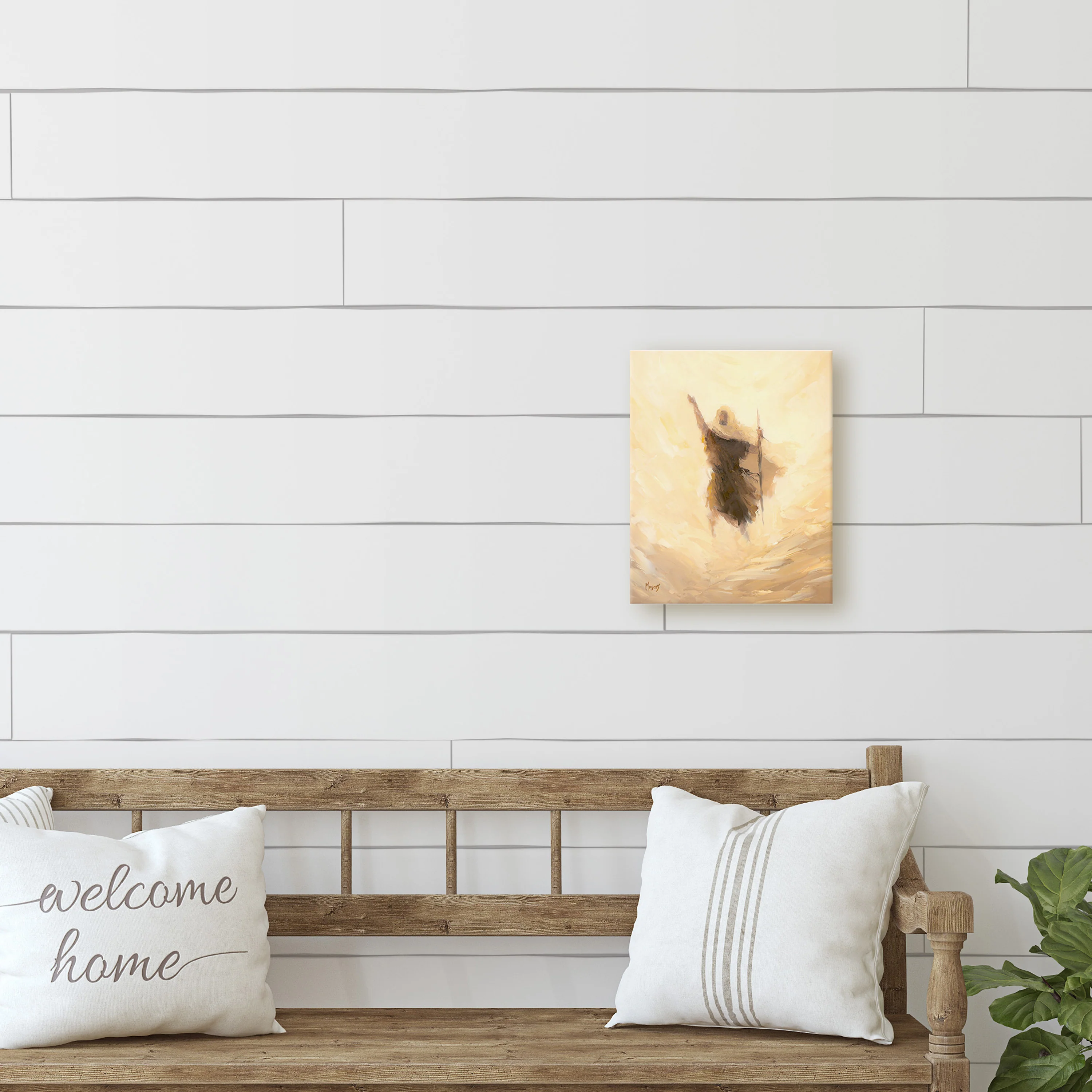 Rejoice! Fine Art Canvas Print: A Voice Calling - Image 2