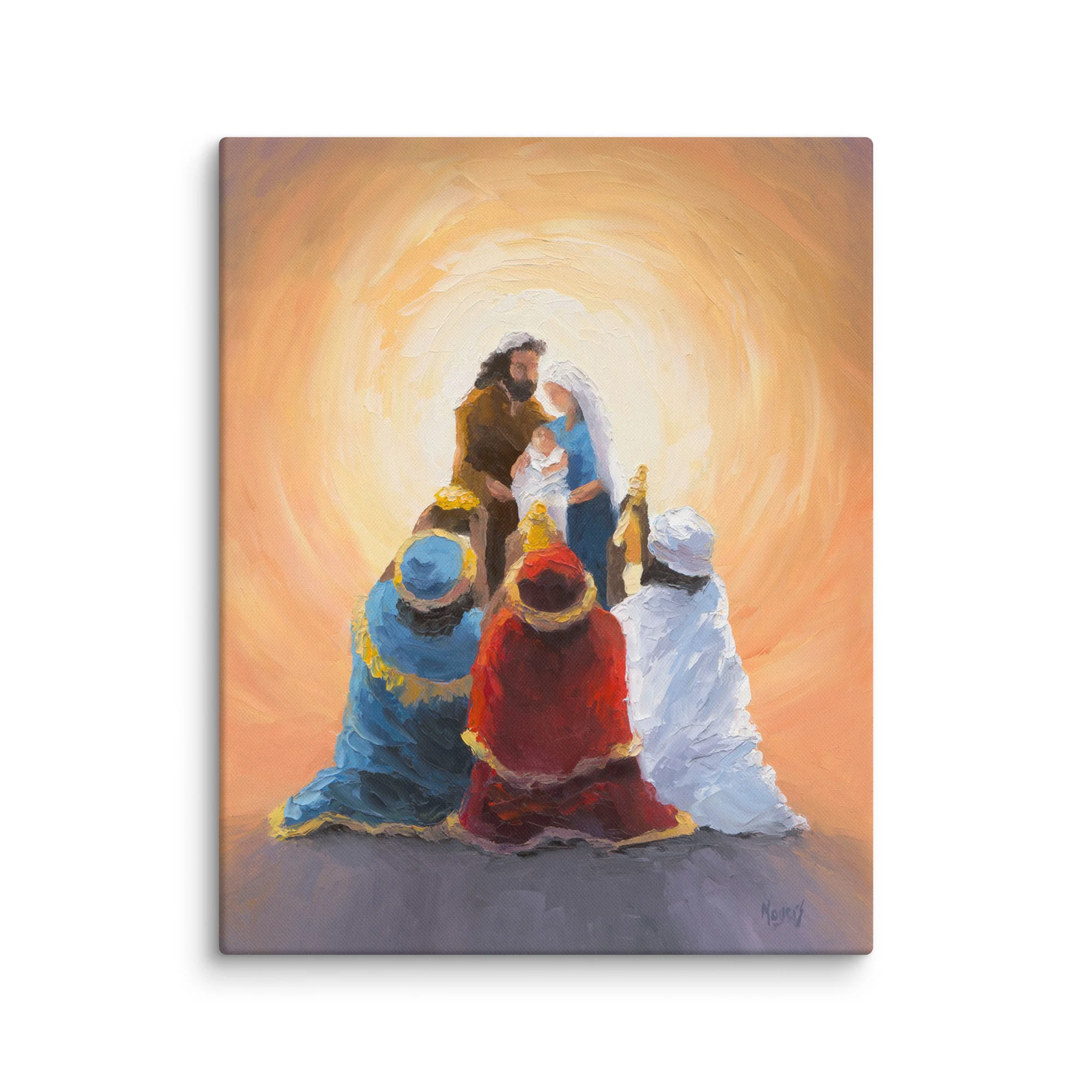 Rejoice! Fine Art Canvas Print: Adoration of the Magi - Image 3