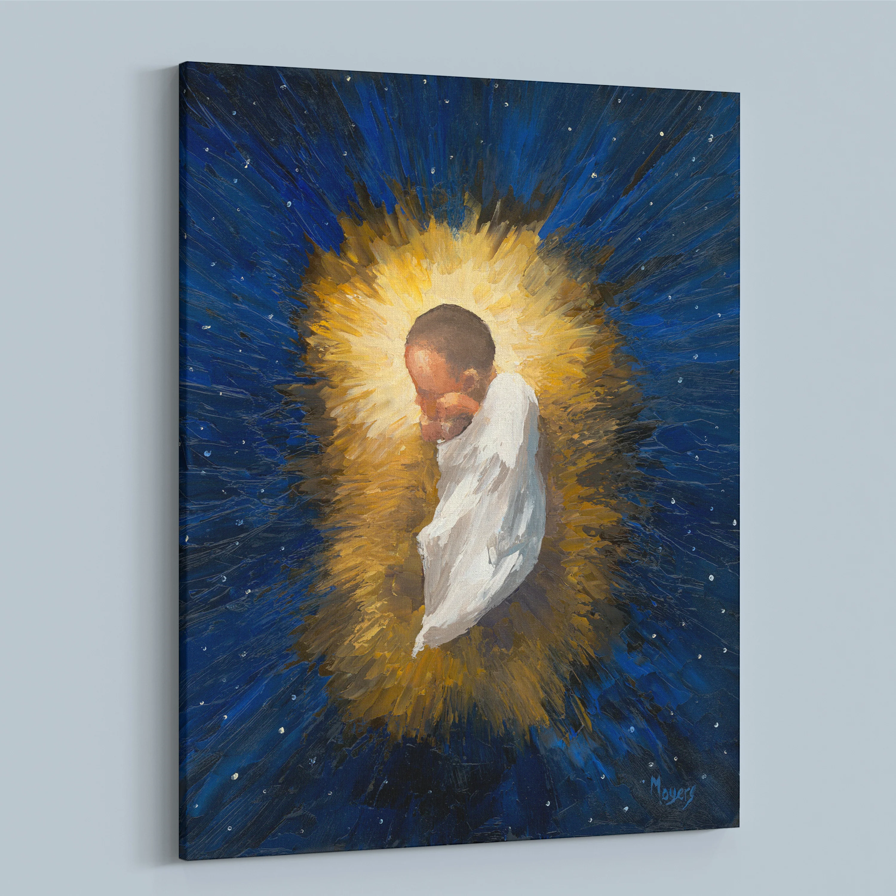 Rejoice! Fine Art Canvas Print: The Word Became Flesh