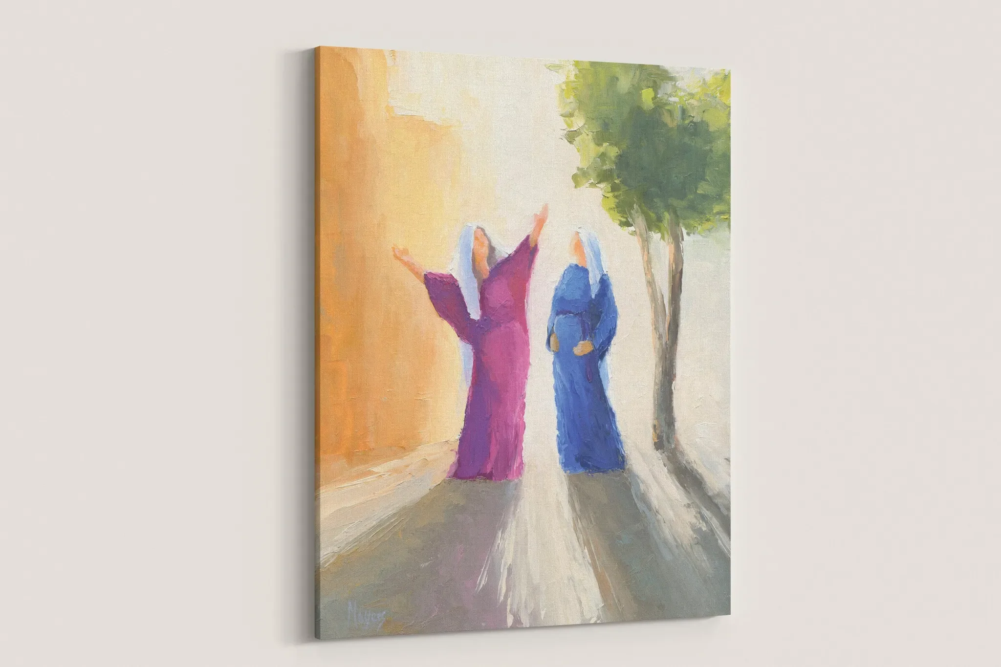 Rejoice! Fine Art Canvas Prints: The Visitation - Image 3