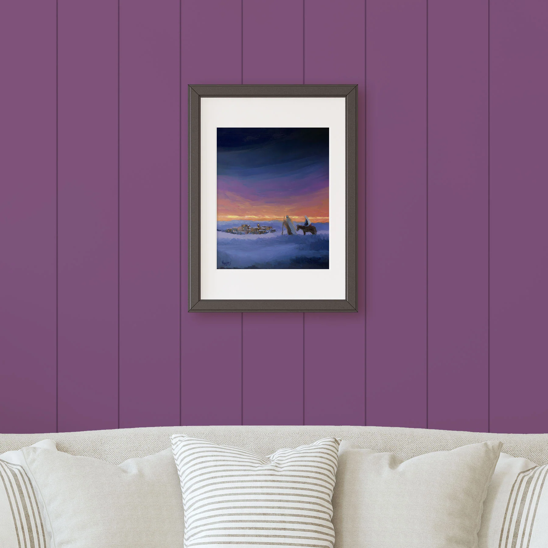 Rejoice! Fine Art Print: Approaching Bethlehem - Image 2