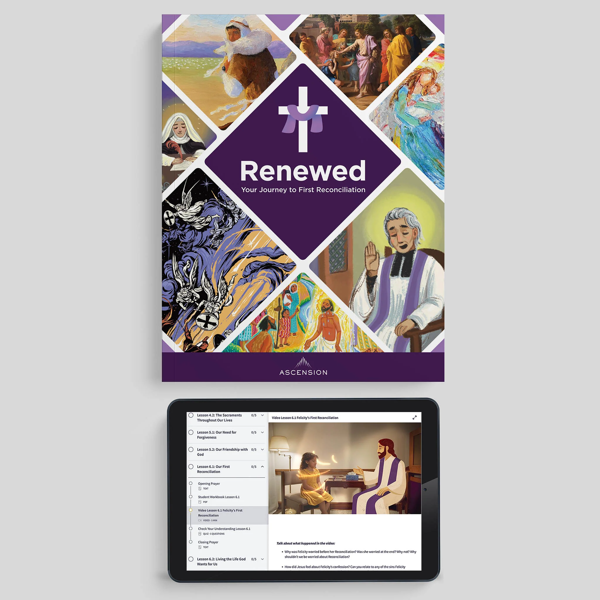 Renewed First Edition: Your Journey to First Reconciliation Student Workbook Including Online Access - Image 2