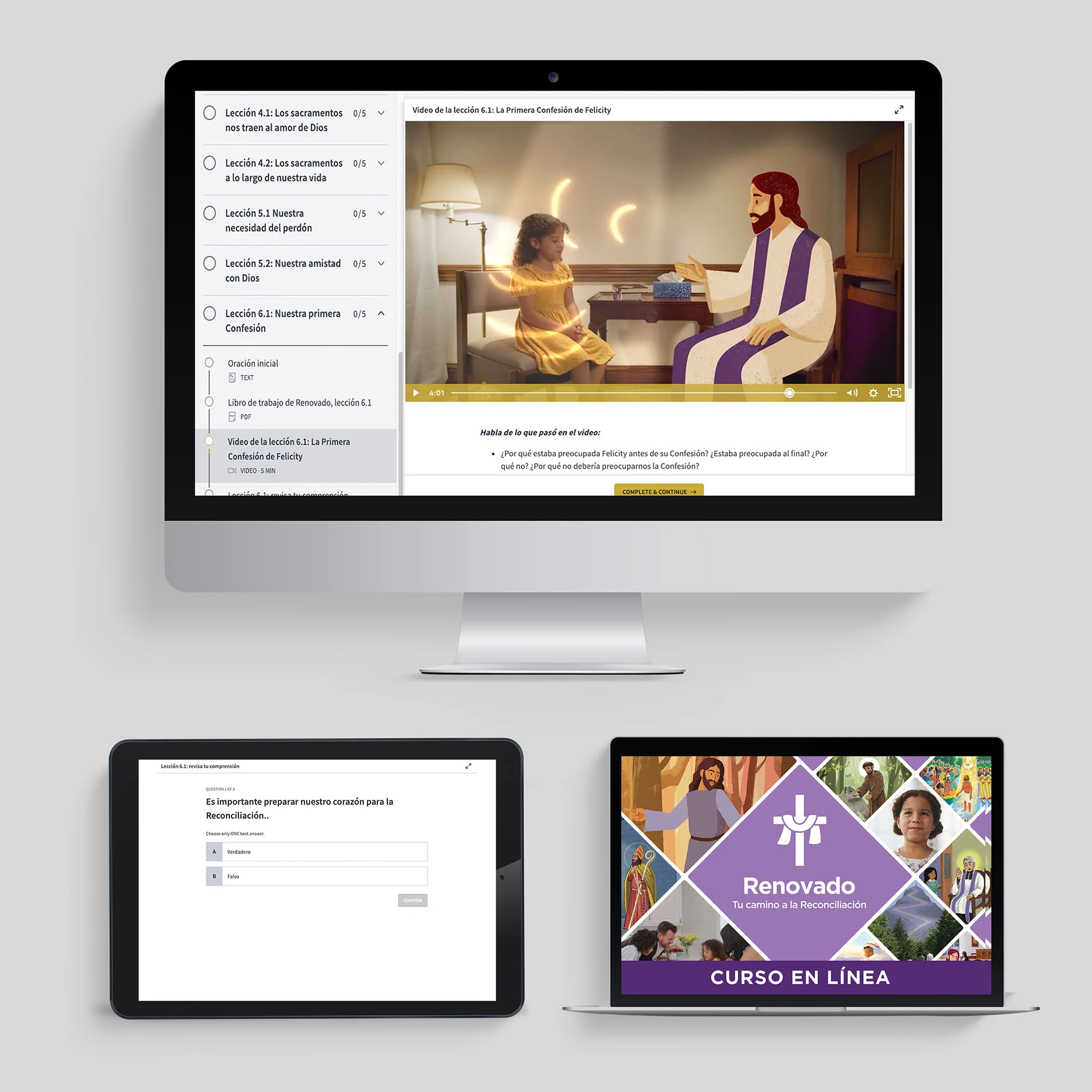 Renewed Second Edition: Your Journey to First Reconciliation, Online Course - Image 5