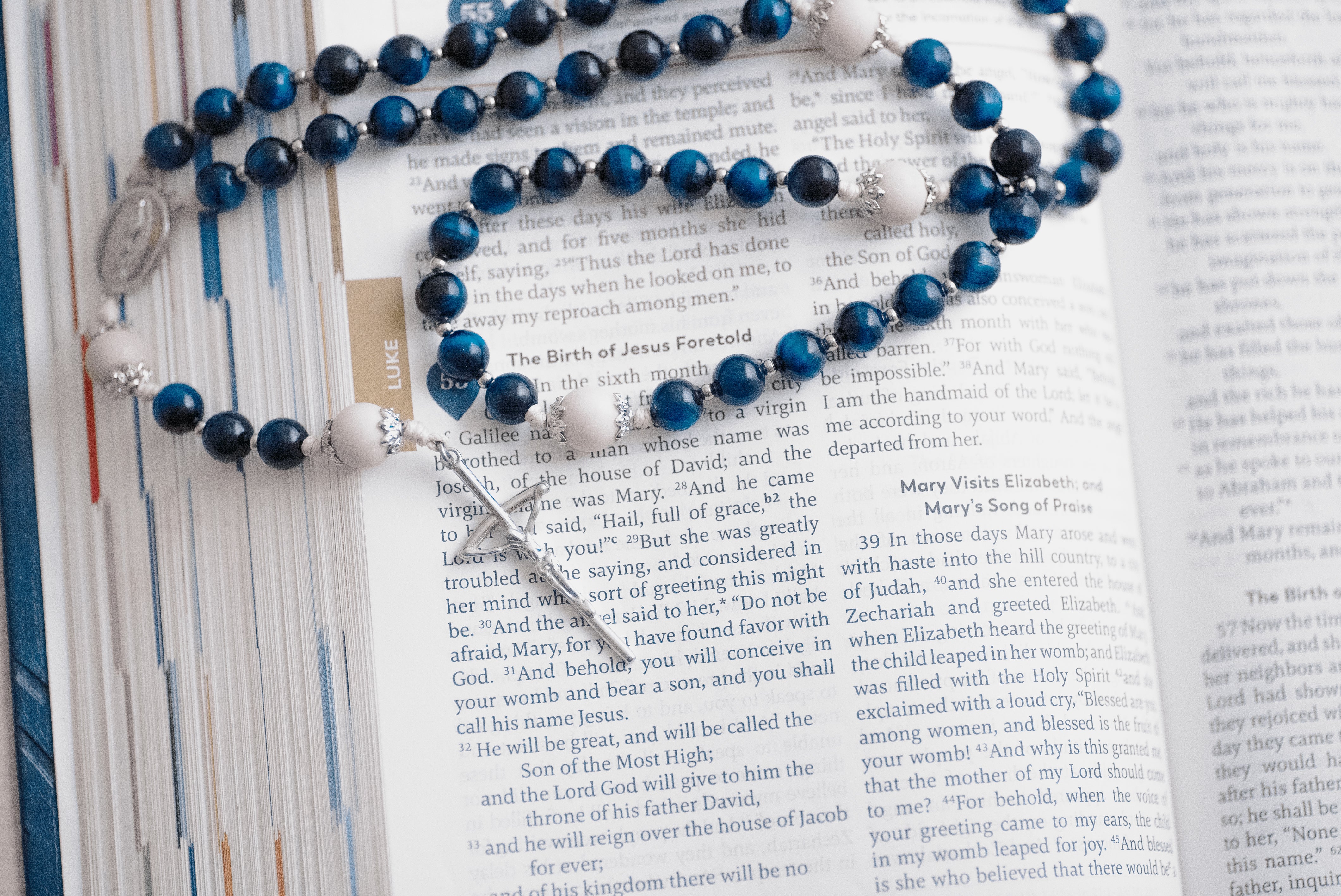 The Rosary in a Year Rosary: 5 Decade Gemstone - Image 7