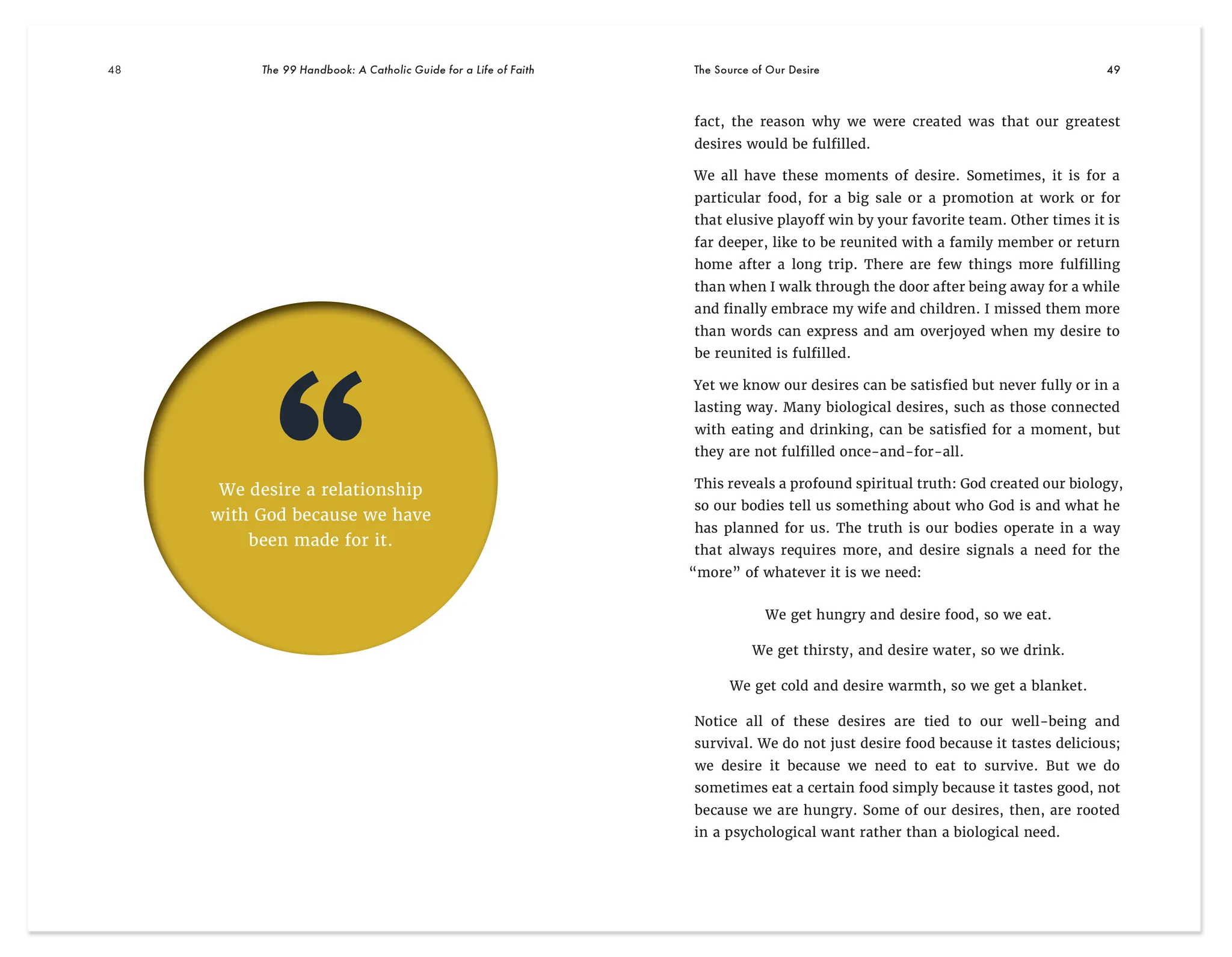 The 99 Handbook: A Catholic Guide for a Life of Faith (Pack of 10) - Image 4