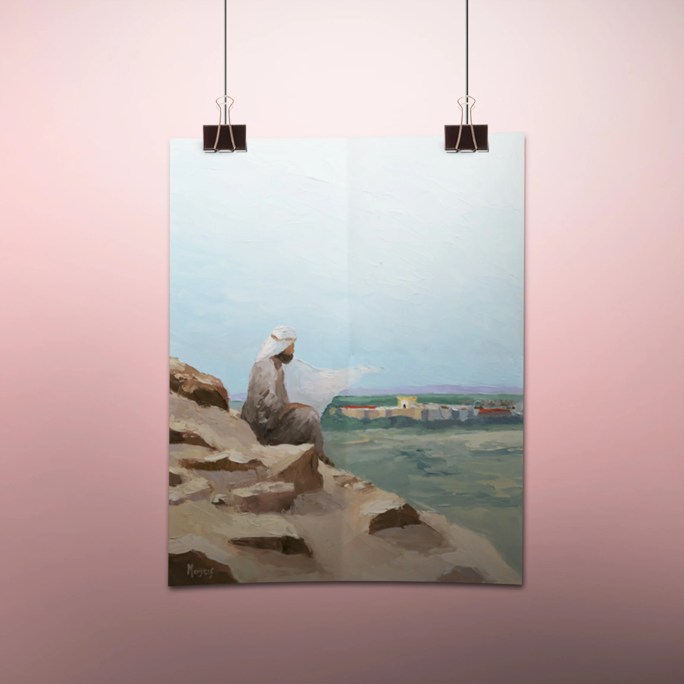 The Ascension Lenten Companion Art Prints: Determined to Jerusalem - Image 3