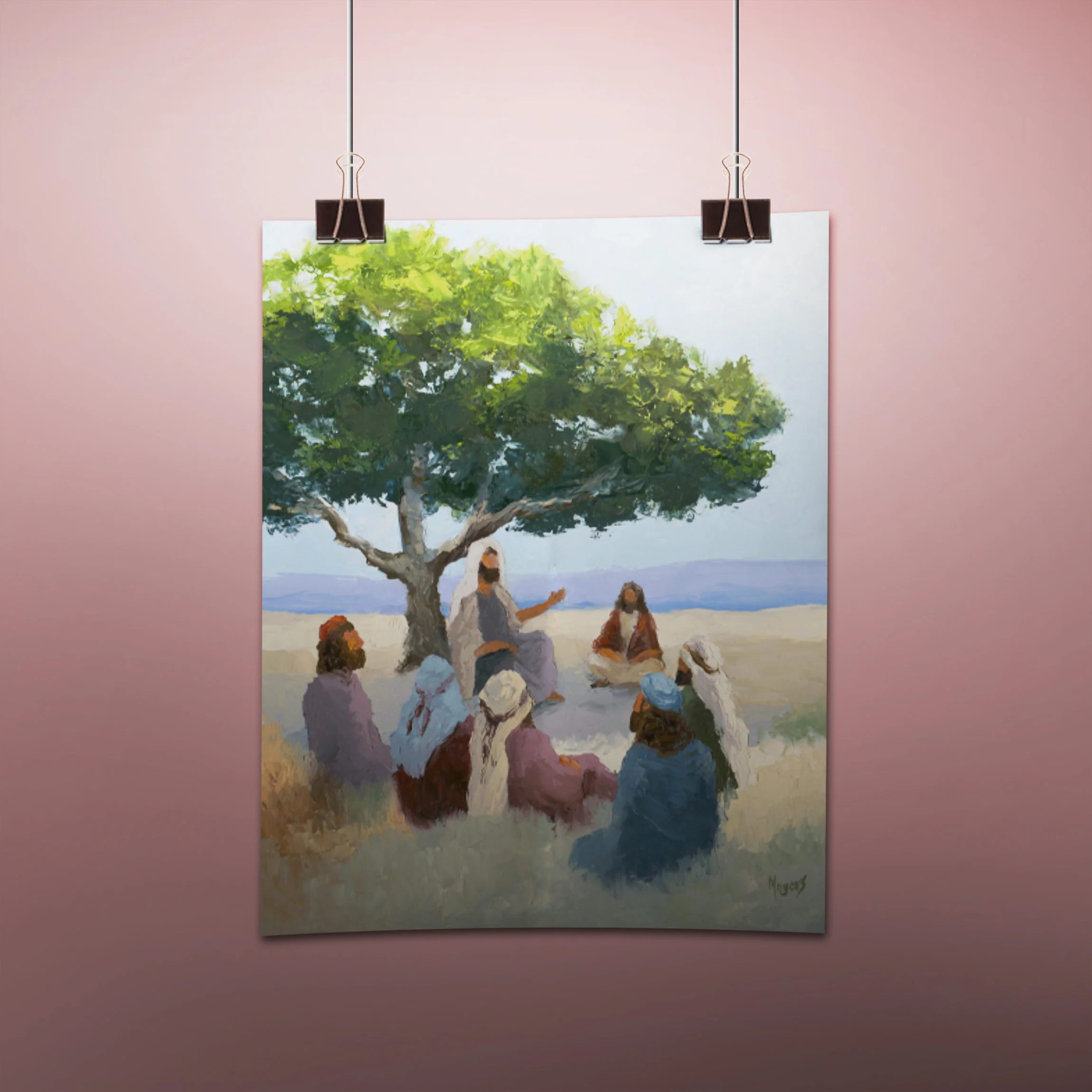 The Ascension Lenten Companion Art Prints: He Was Teaching Them - Image 3
