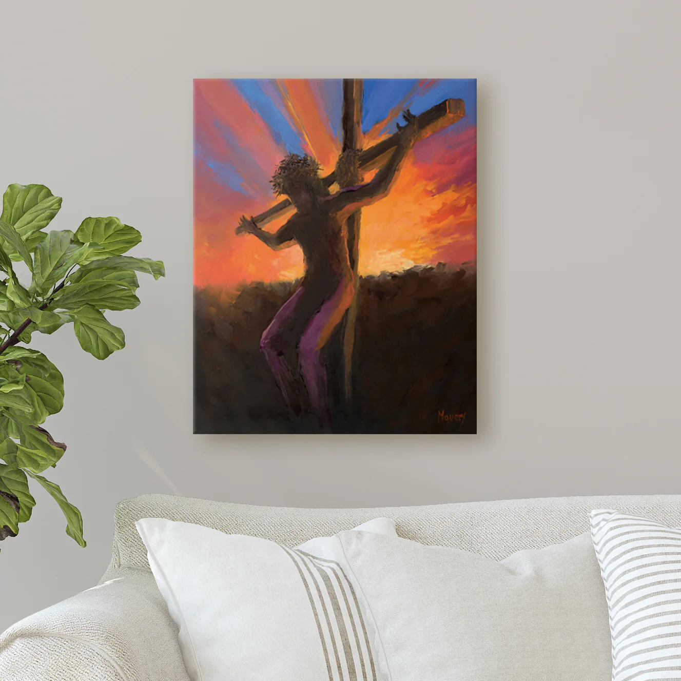 The Ascension Lenten Companion Fine Art Canvas Prints: He Was Crucified - Image 3