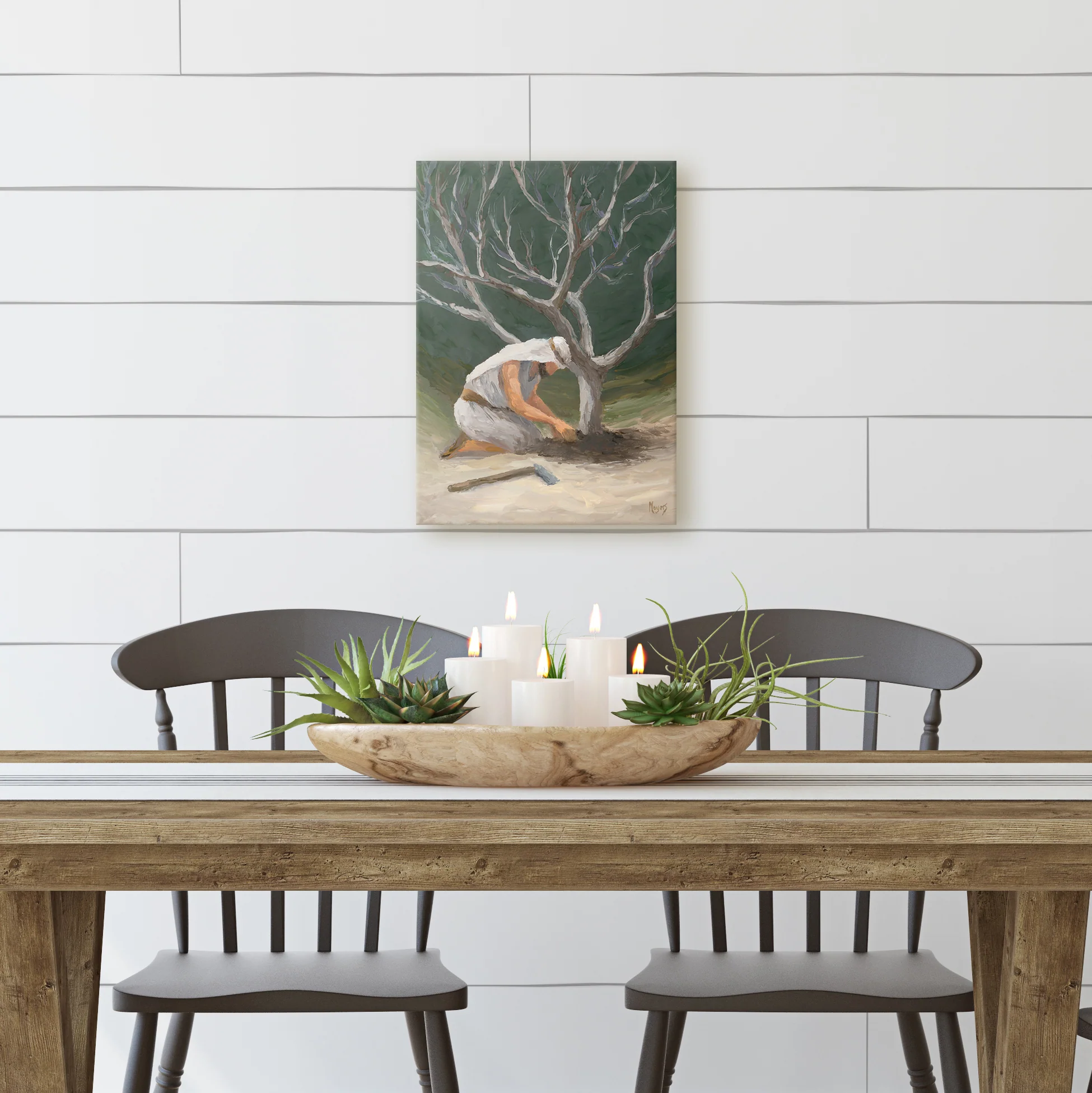 The Ascension Lenten Companion Fine Art Canvas Prints: Parable of the Fig - Image 2