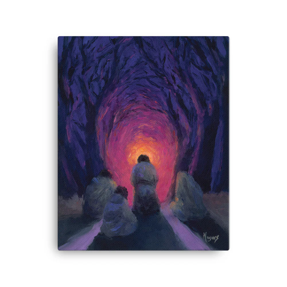 The Ascension Lenten Companion Fine Art Canvas Prints: Stay with Me - Image 4