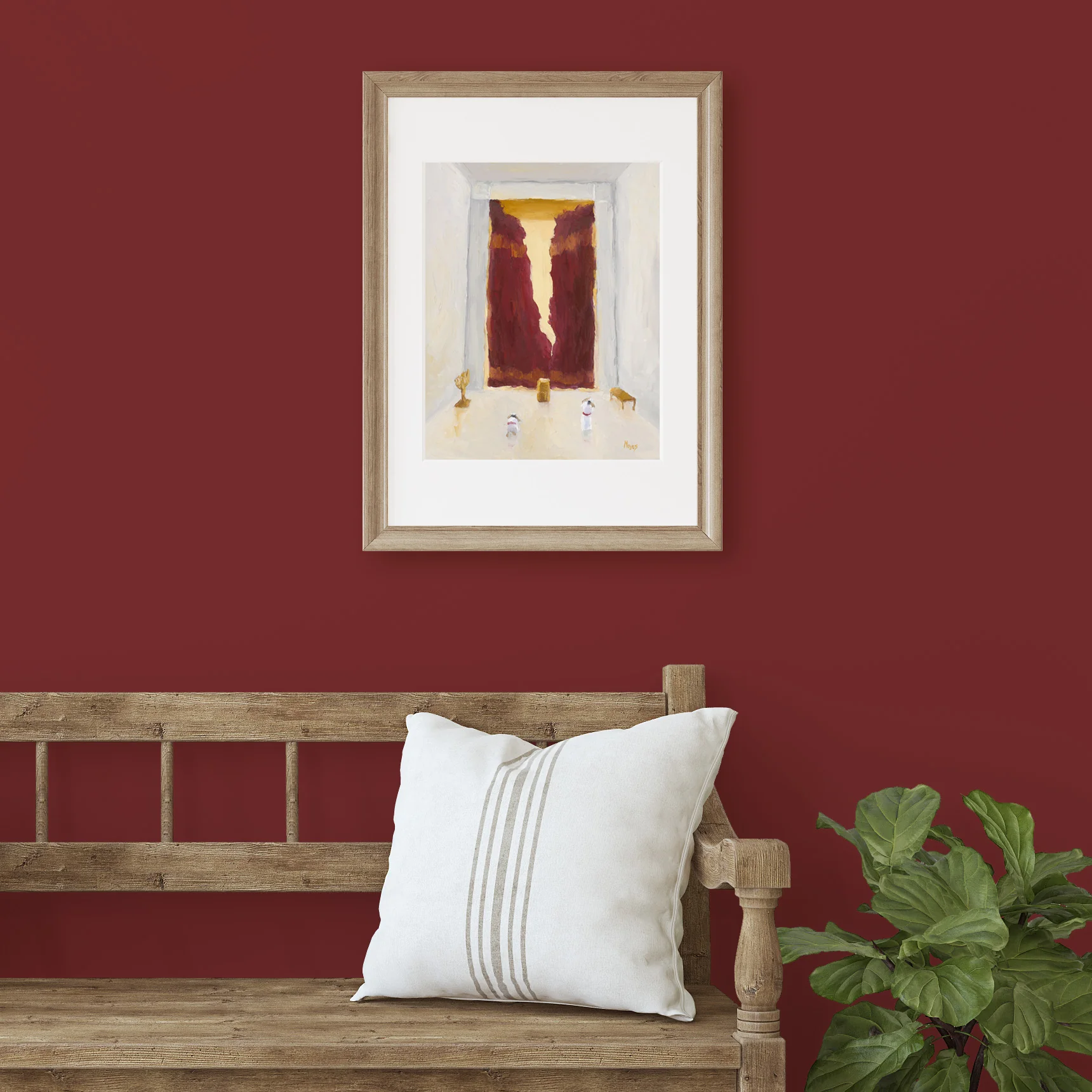 The Ascension Lenten Companion Fine Art Prints: Curtain Torn - Image 2