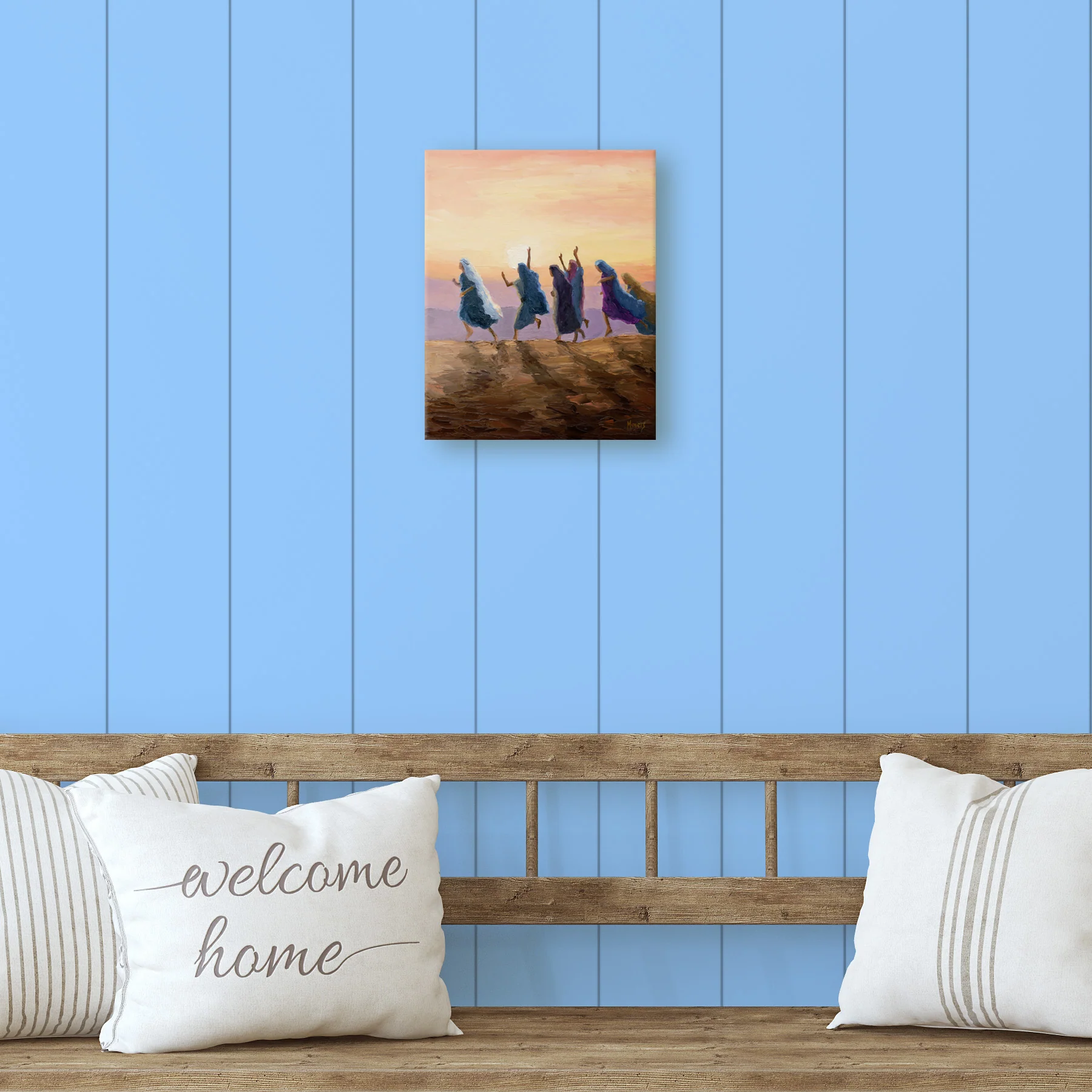 The Ascension Lenten Companion Fine Art Canvas Prints: Easter Joy - Image 2