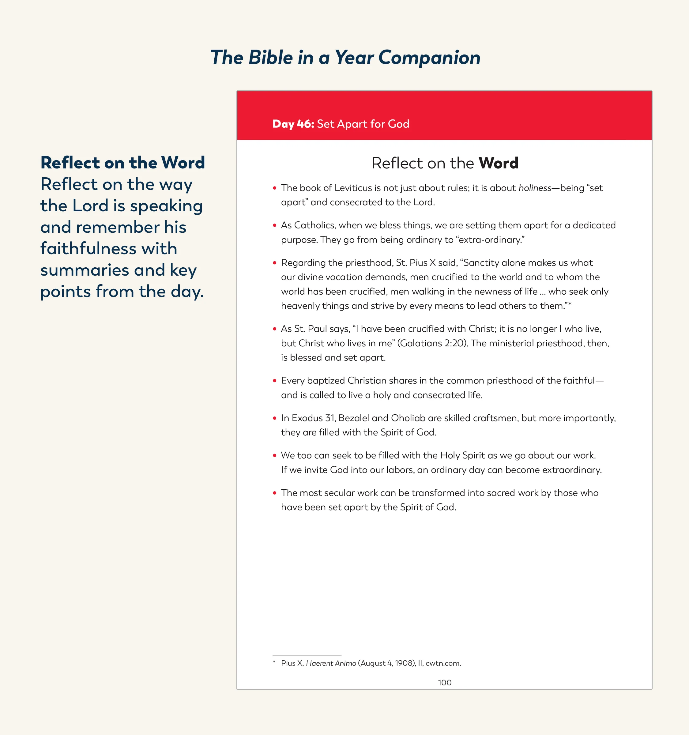 The Bible in a Year Companion, Volume I - Image 9