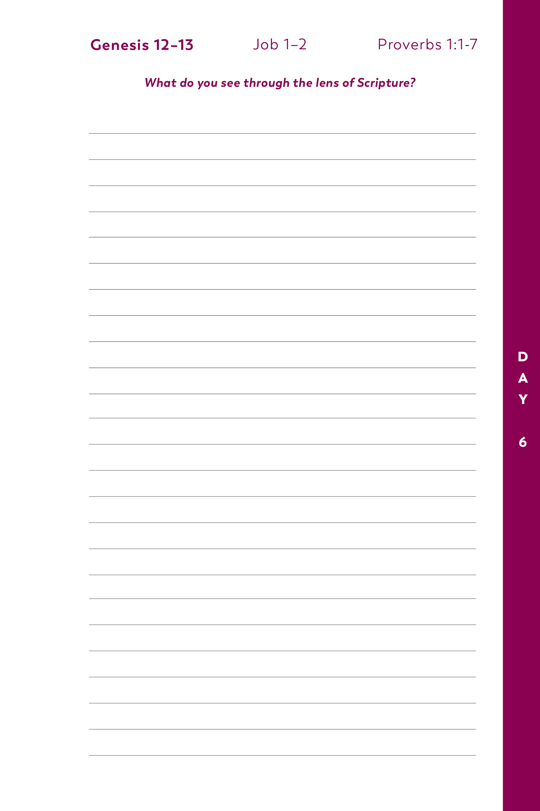 The Bible in a Year Notebook, 2nd Edition - Image 5