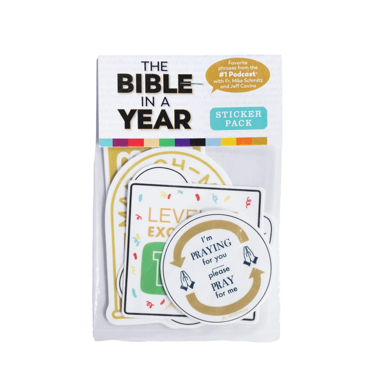 The Bible in a Year Sticker Pack - Image 3