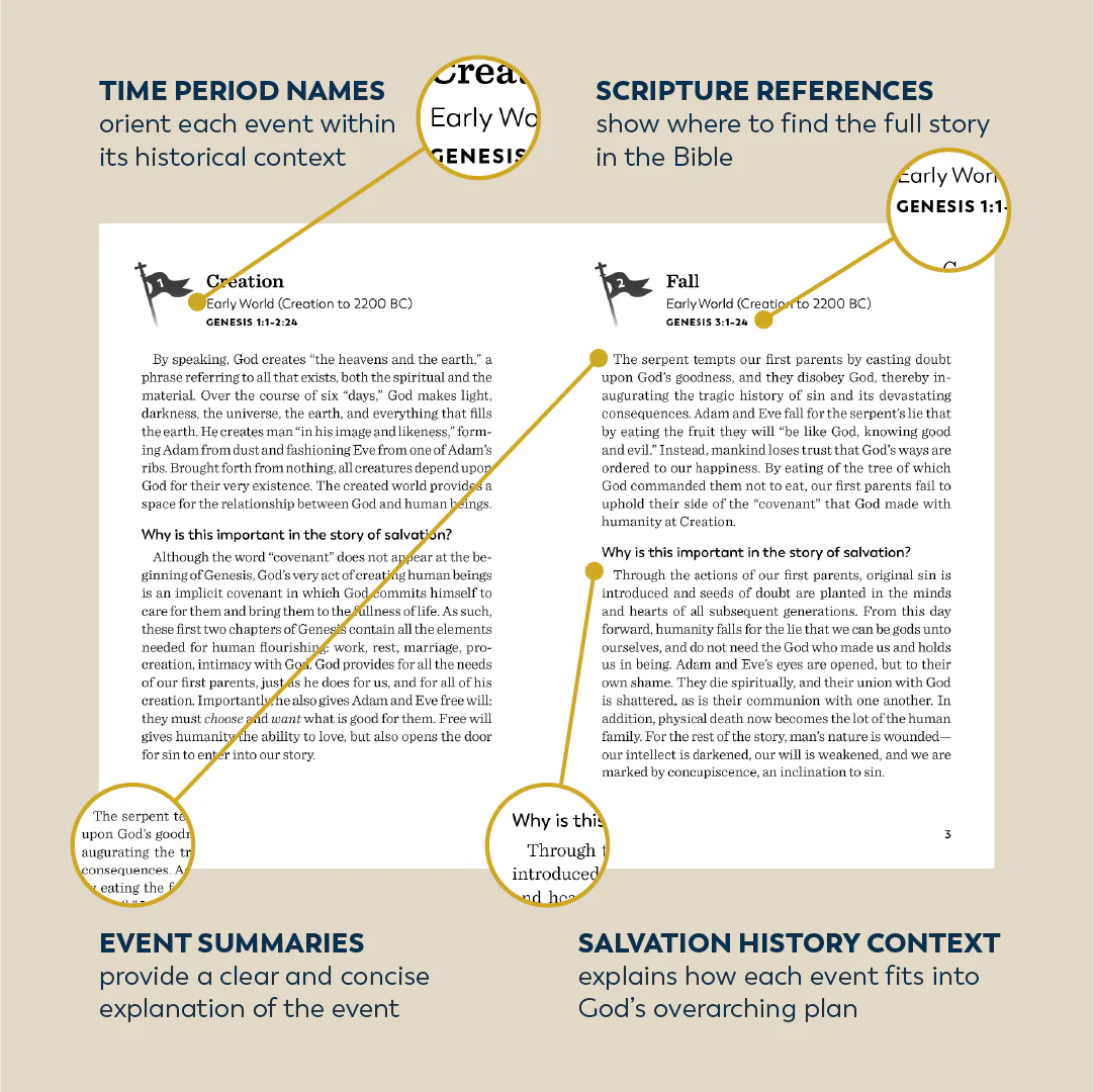 The Story of Salvation: 70 Key Events in Scripture Every Catholic Should Know - Image 3