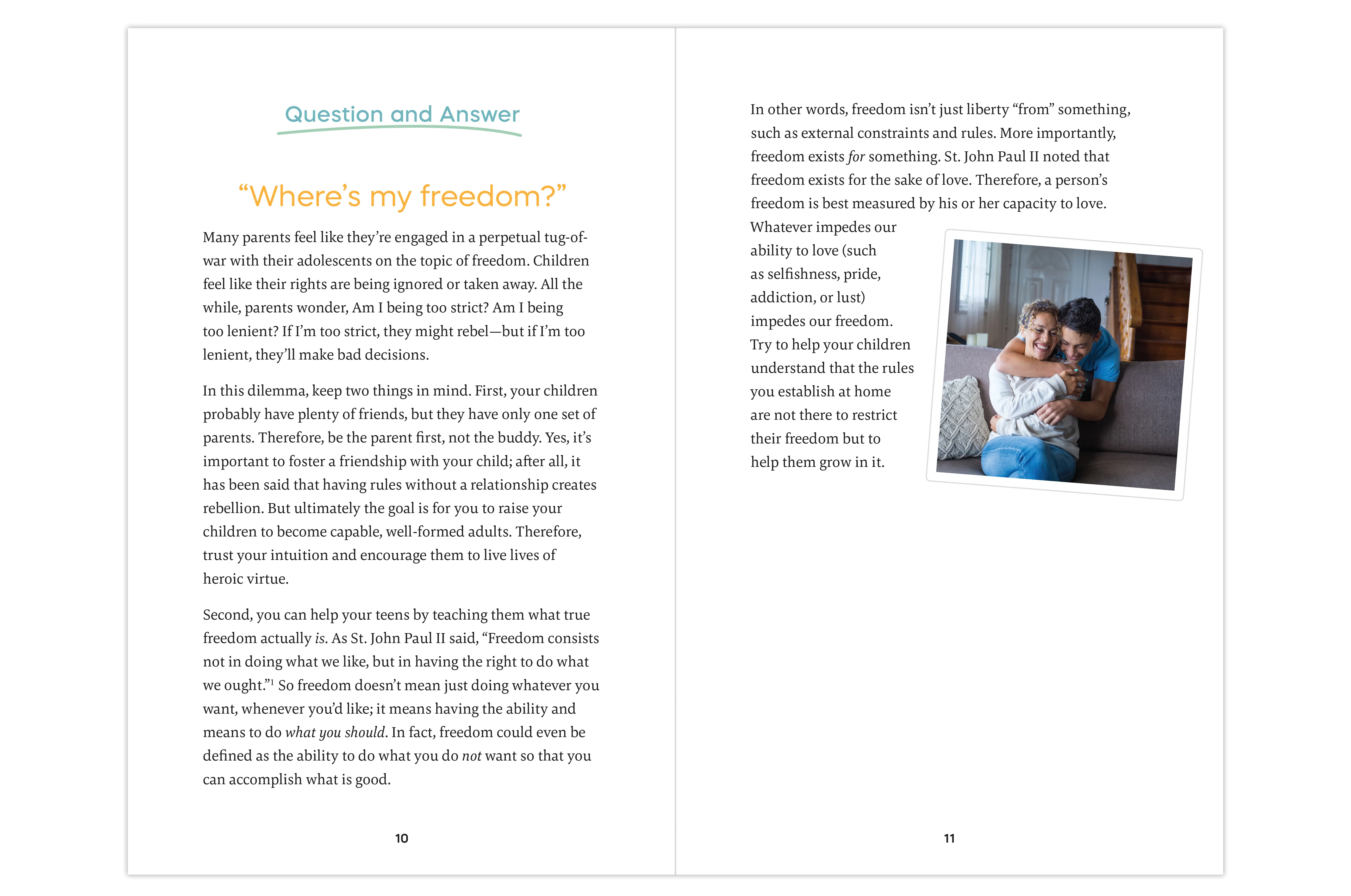 Envision: Theology of the Body for Middle School, Parent's Guide - Image 4