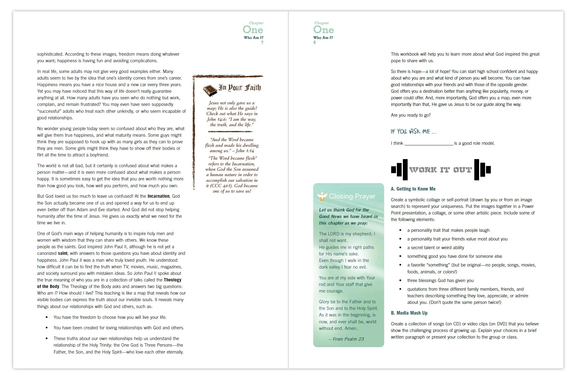 Theology of the Body for Teens: Middle School Edition Student Workbook - Image 3