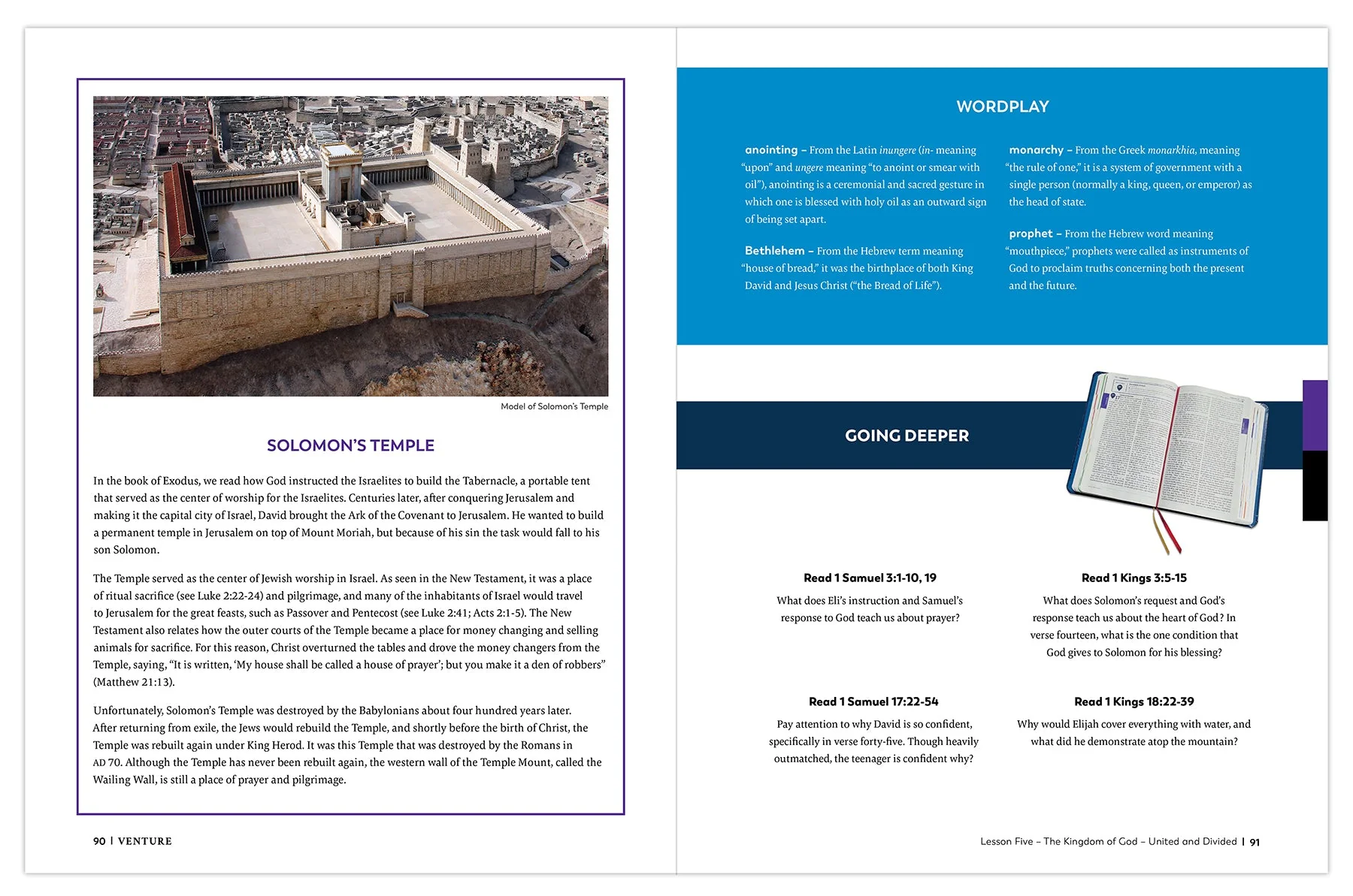 Venture: The Bible Timeline for High School, Student Pack - Image 3