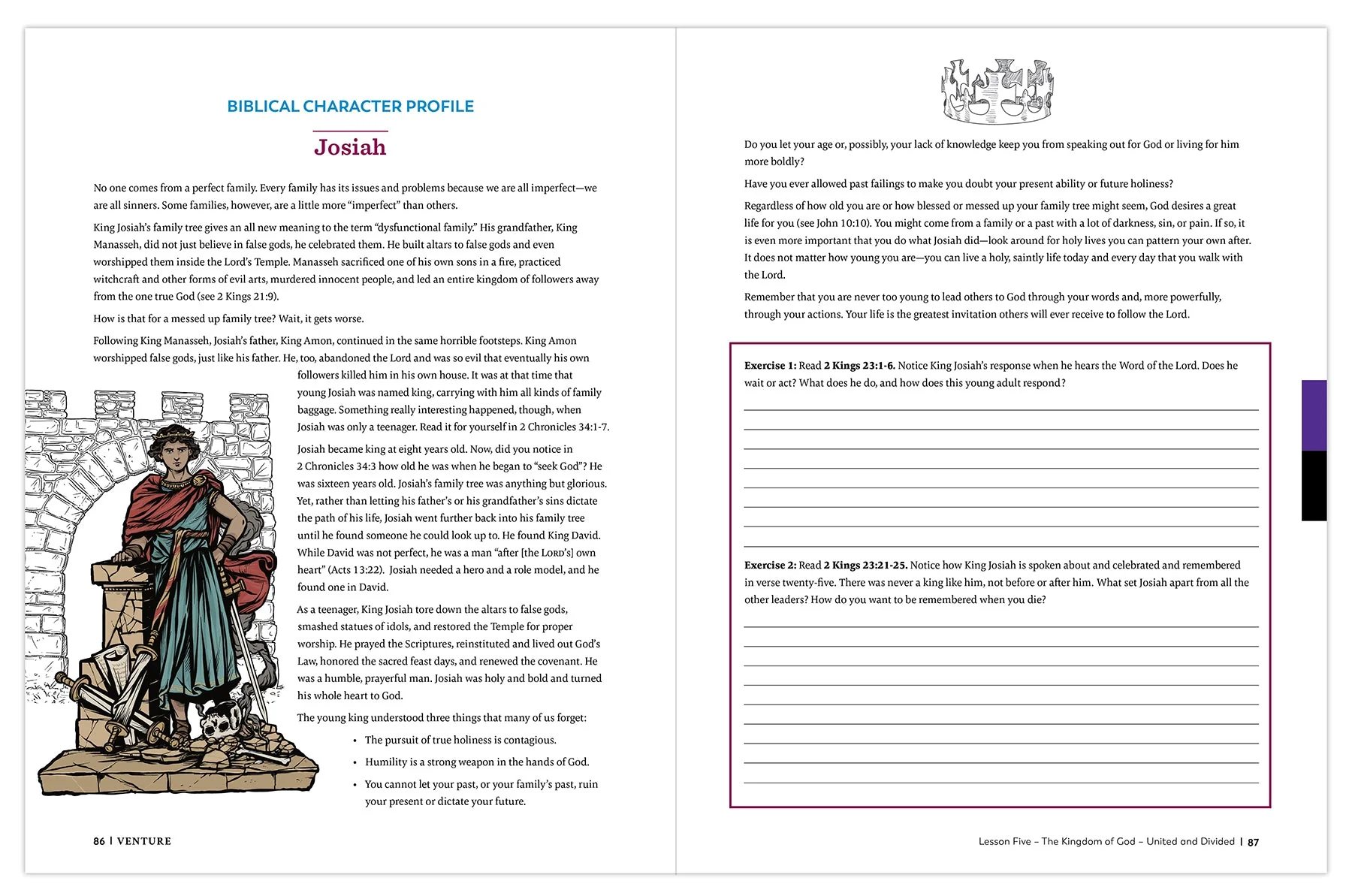 Venture: The Bible Timeline for High School, Student Pack - Image 5