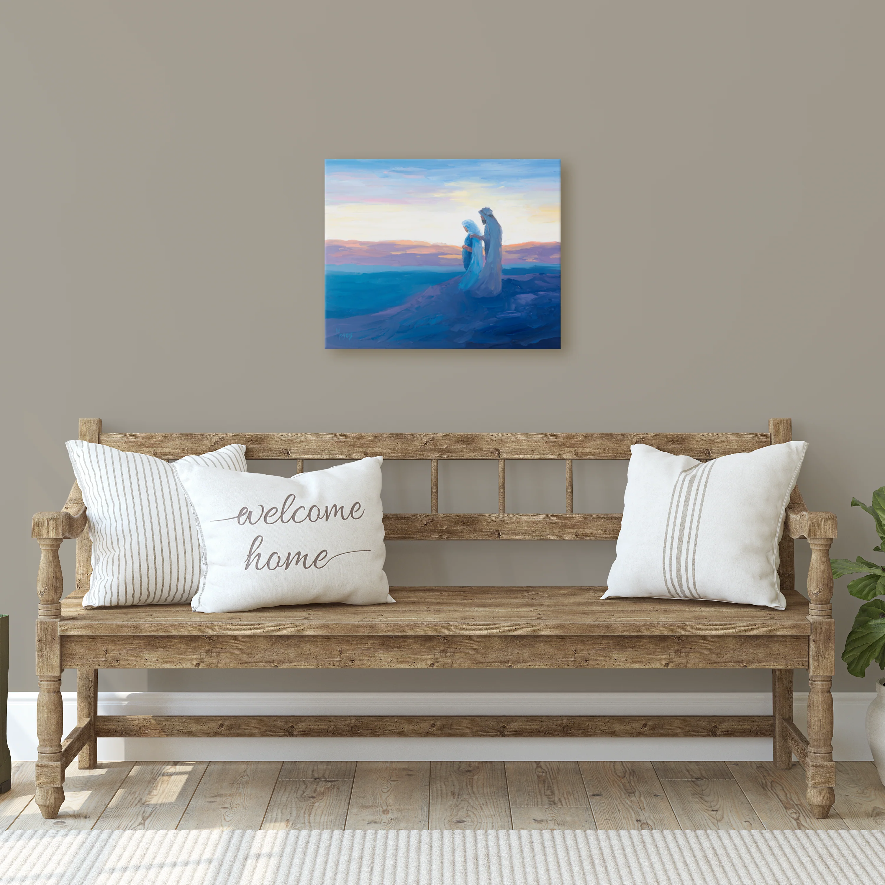 Waiting Well Canvas Print: Waiting - Image 2