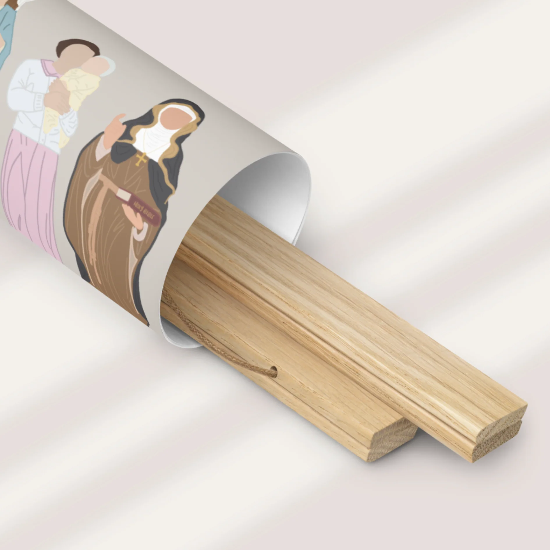 Women of Christ Prints with Hanger: Zelie & Lou - Image 4