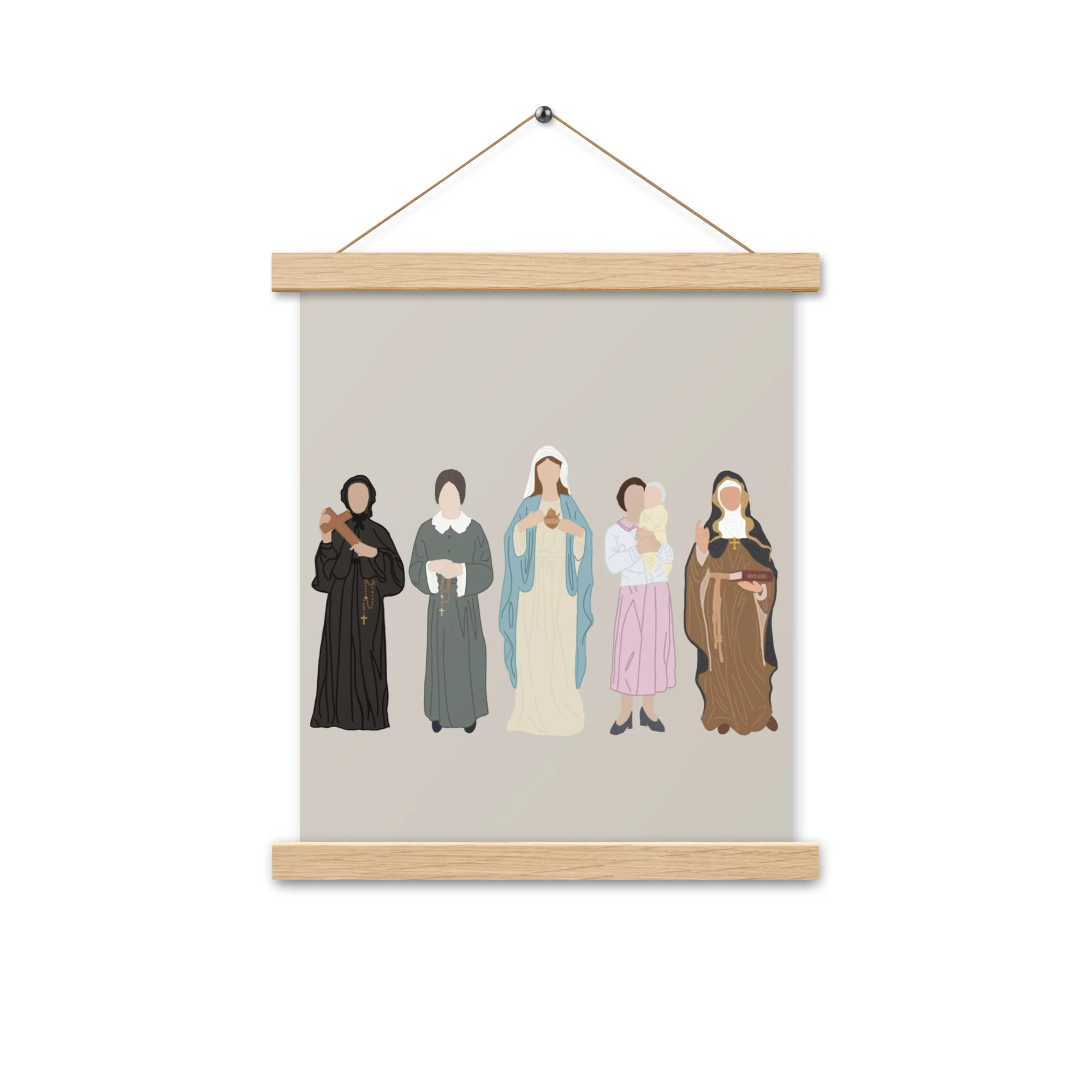 Women of Christ Prints with Hanger: Zelie & Lou - Image 5